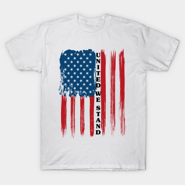 United We Stand T-Shirt by LMW Art